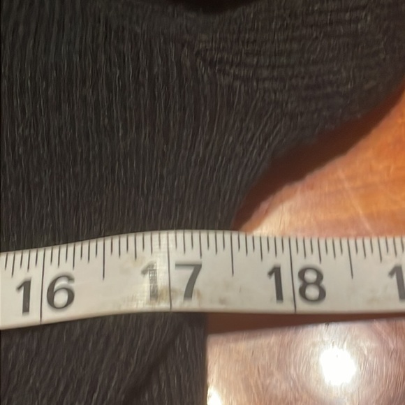 Medium Cyrus black long sleeve cowl neck knit sweater - Picture 15 of 16